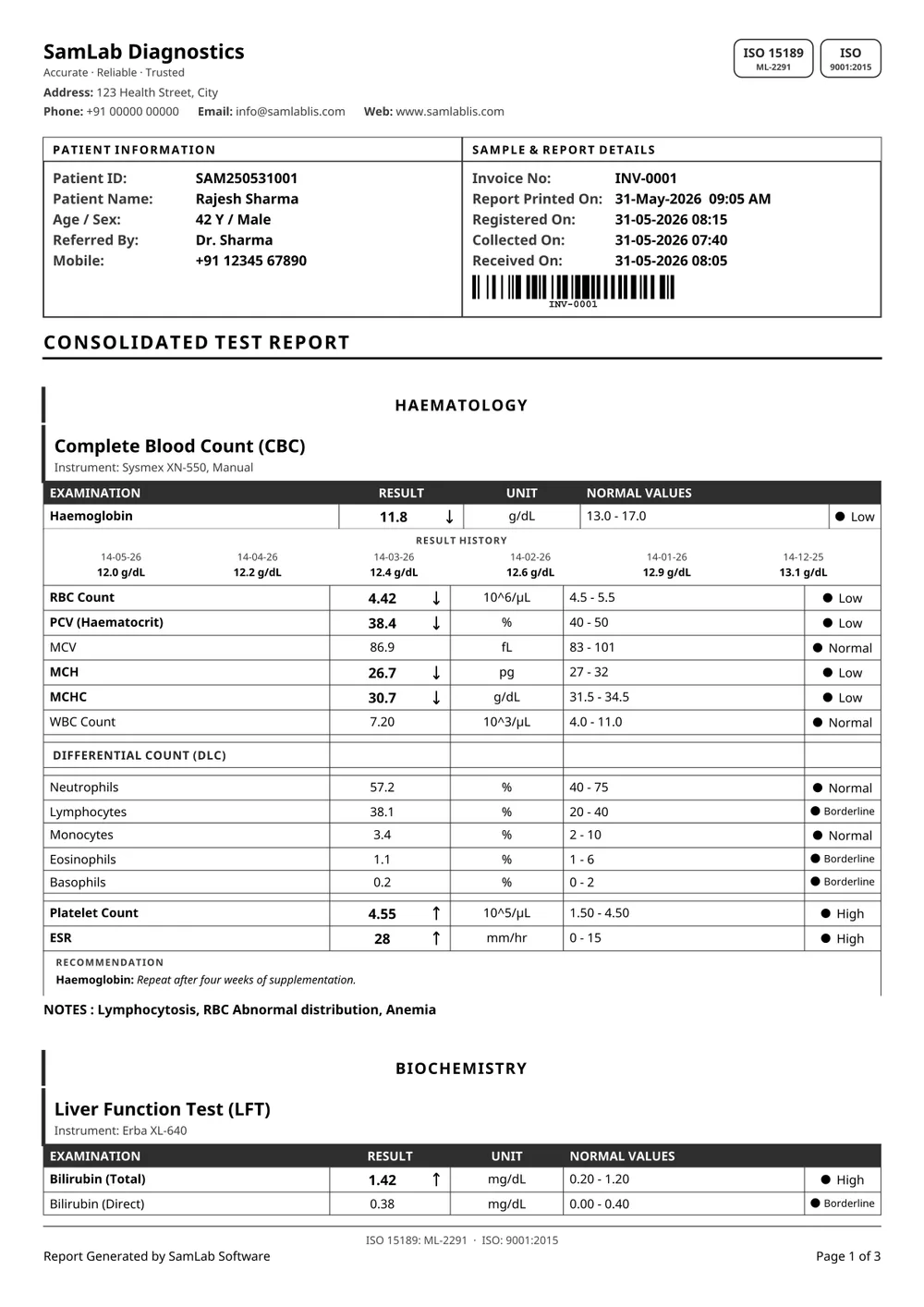 Grid 2 report, black & white print
