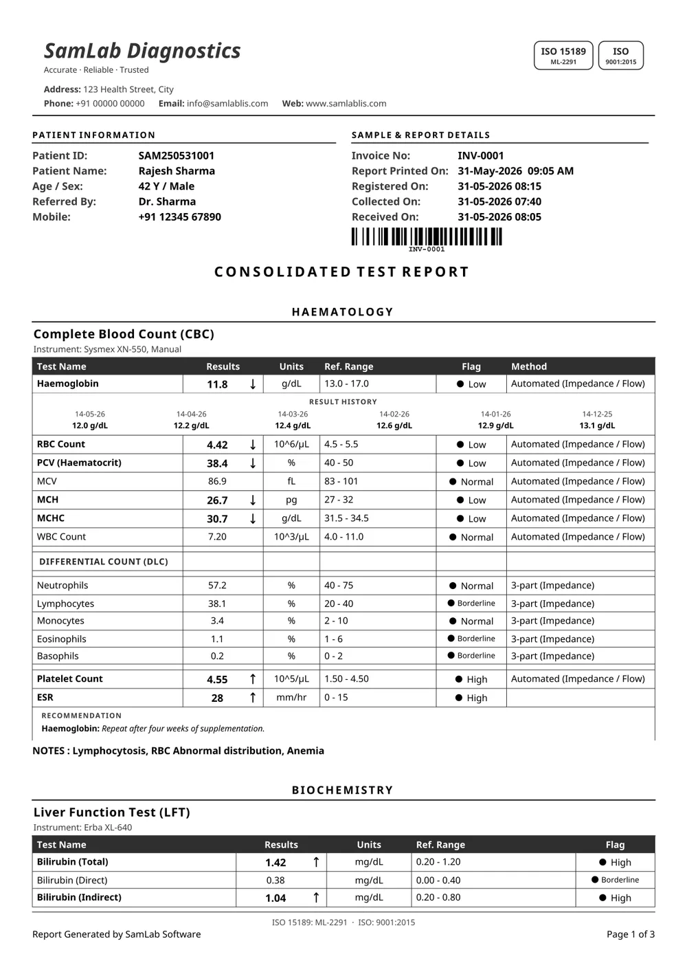 Grid Historical report, black & white print